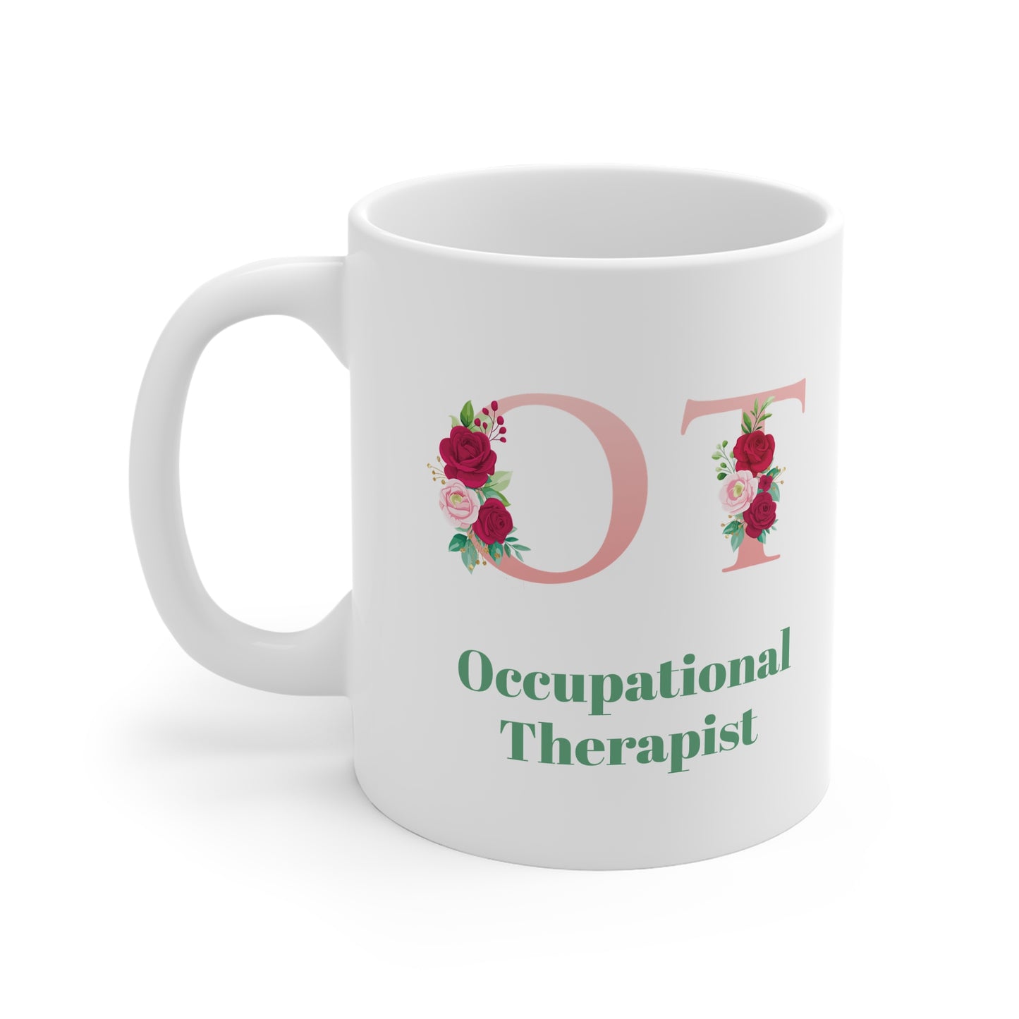 Floral OT Mug 11oz