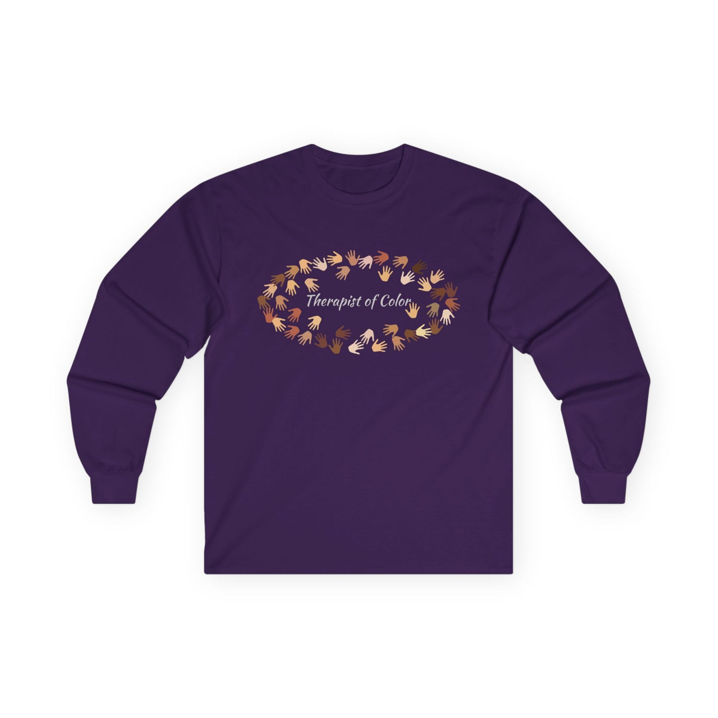 Therapist of Color Long Sleeve Shirt
