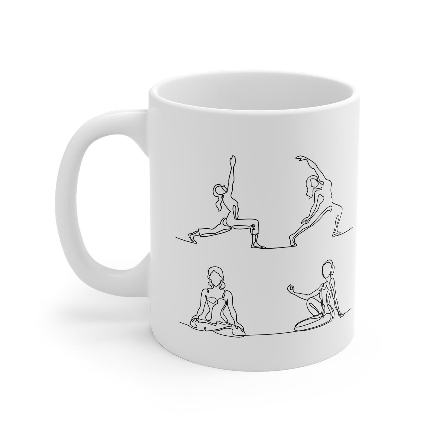 Release, Reset, Unwind Yoga Mug 11oz