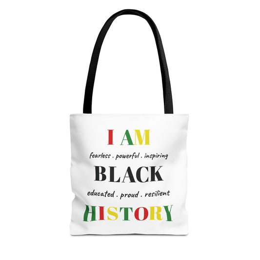 I Am Black History Tote Bag