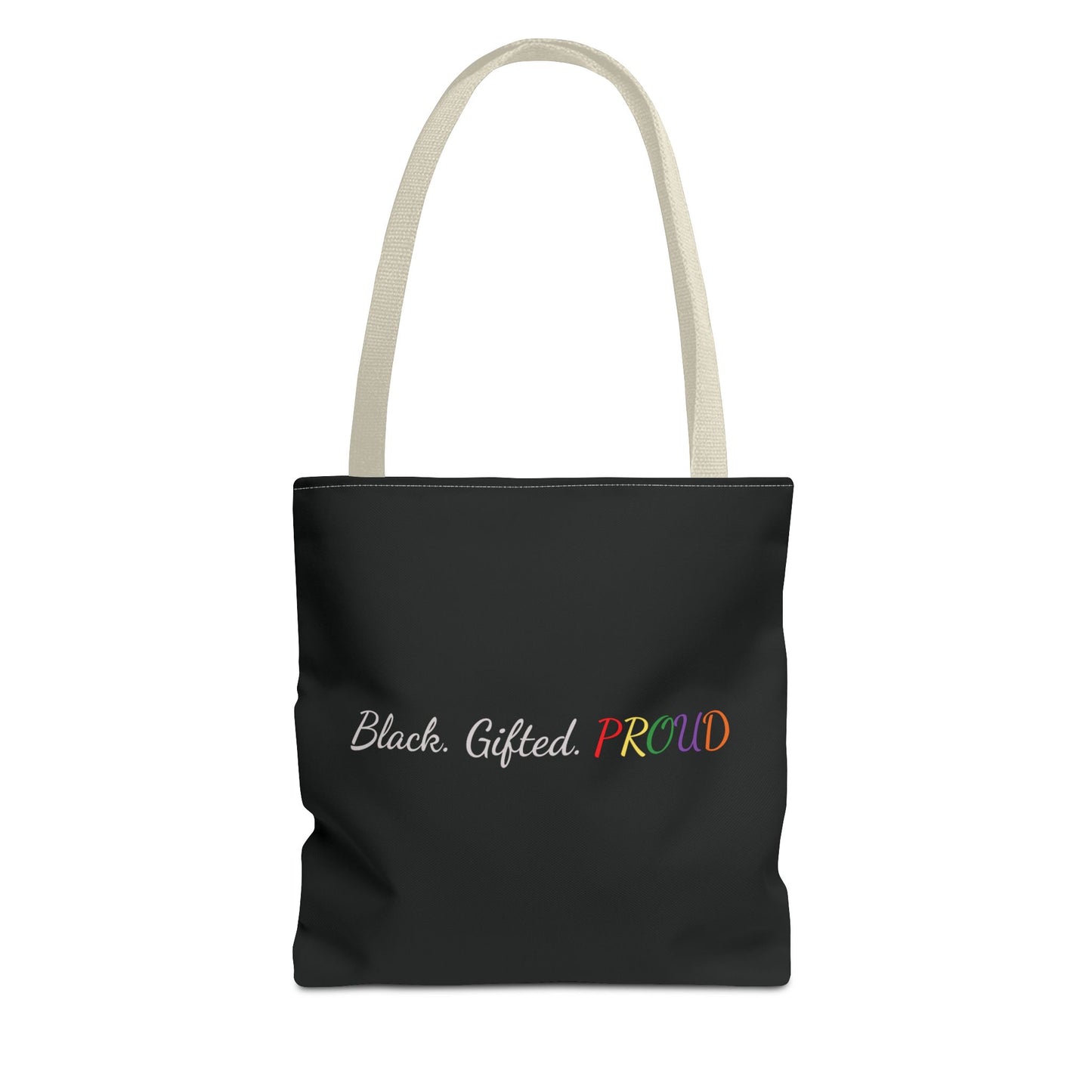 Black Gifted Proud Tote Bag