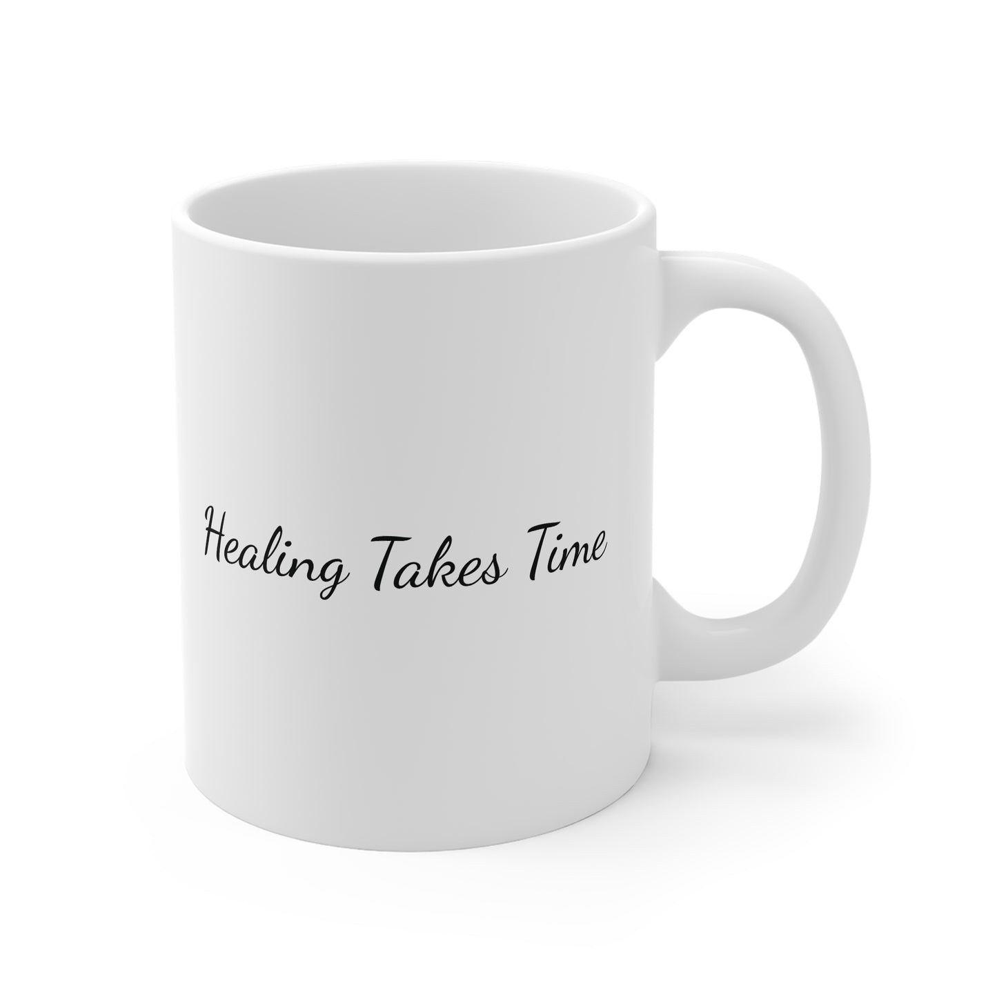 Healing Takes Time & Yoga Mug 11oz