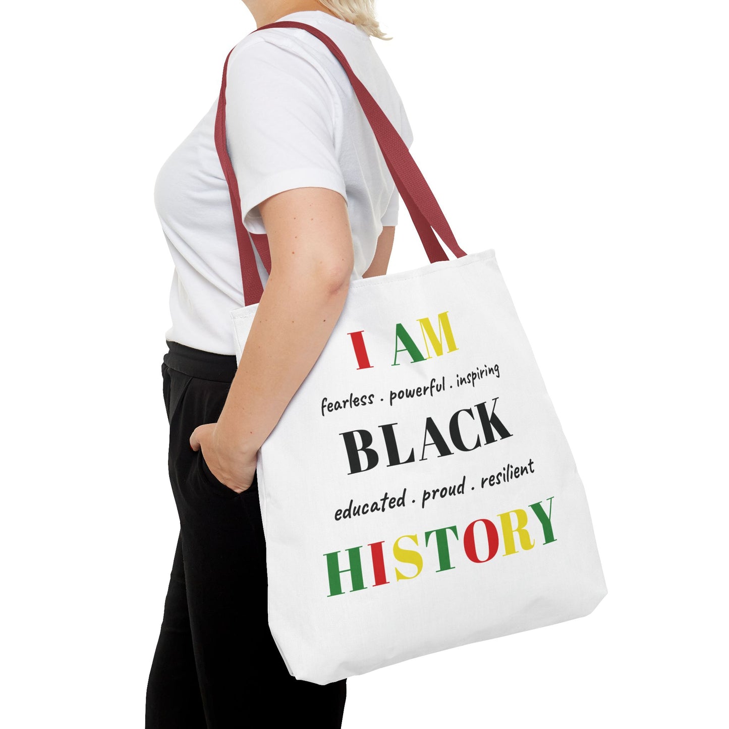 I Am Black History Tote Bag